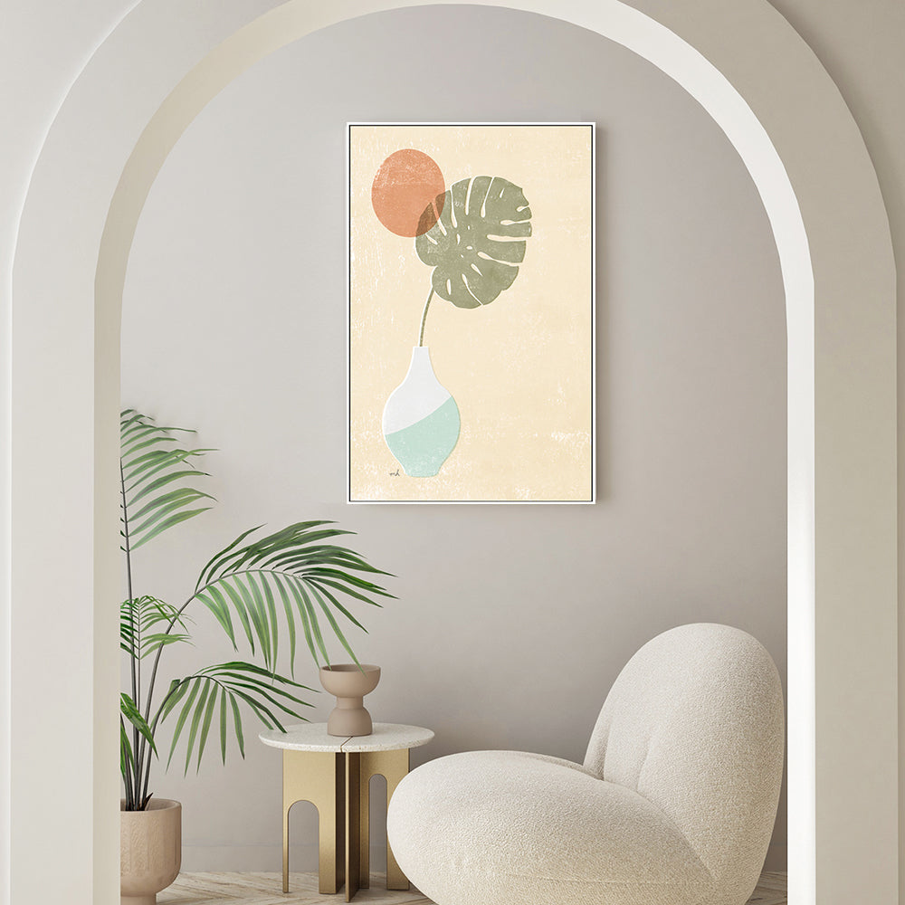 wall-art-print-canvas-poster-framed-Sun Palm, Style A , By Moira Hershey-GIOIA-WALL-ART