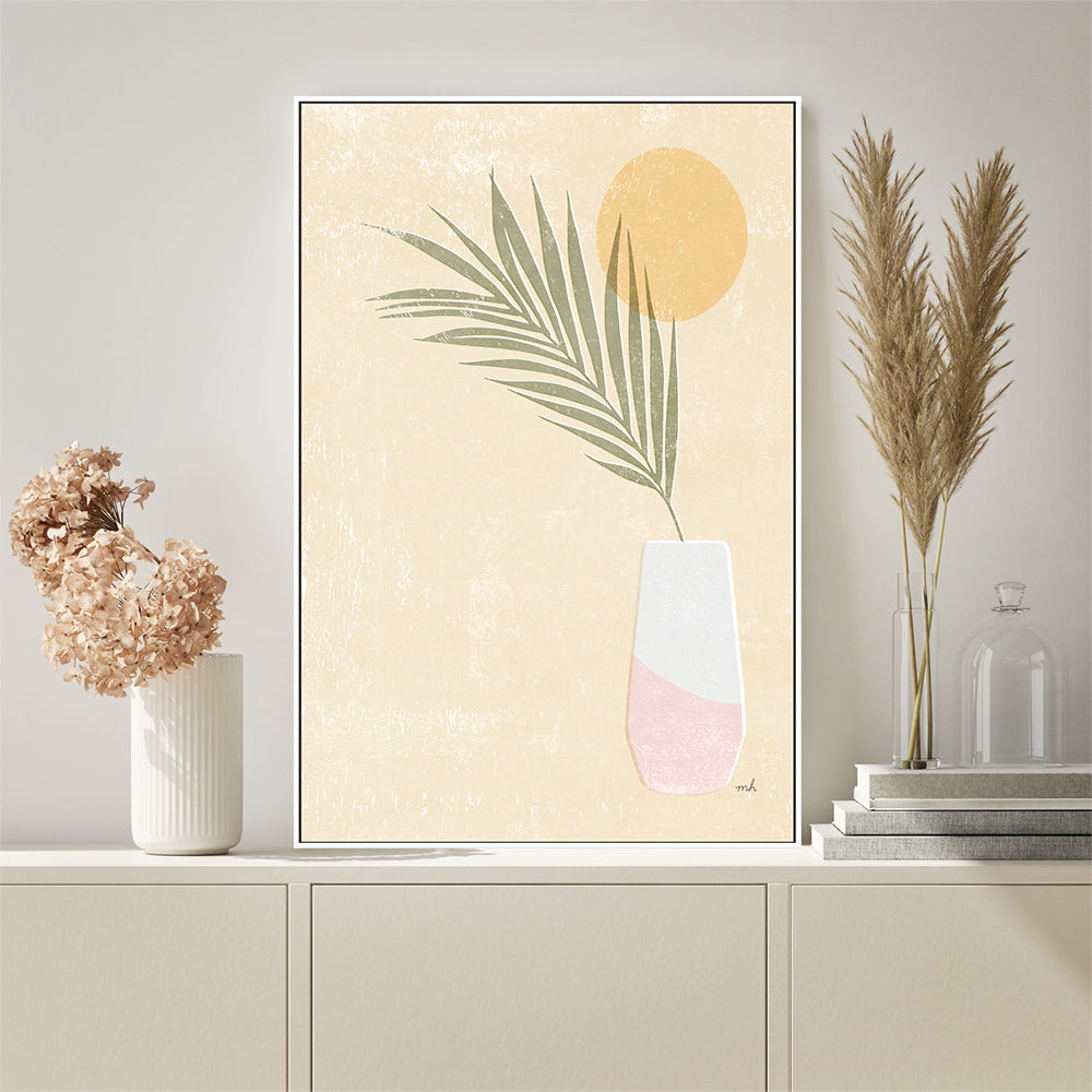 wall-art-print-canvas-poster-framed-Sun Palm, Style B , By Moira Hershey-GIOIA-WALL-ART