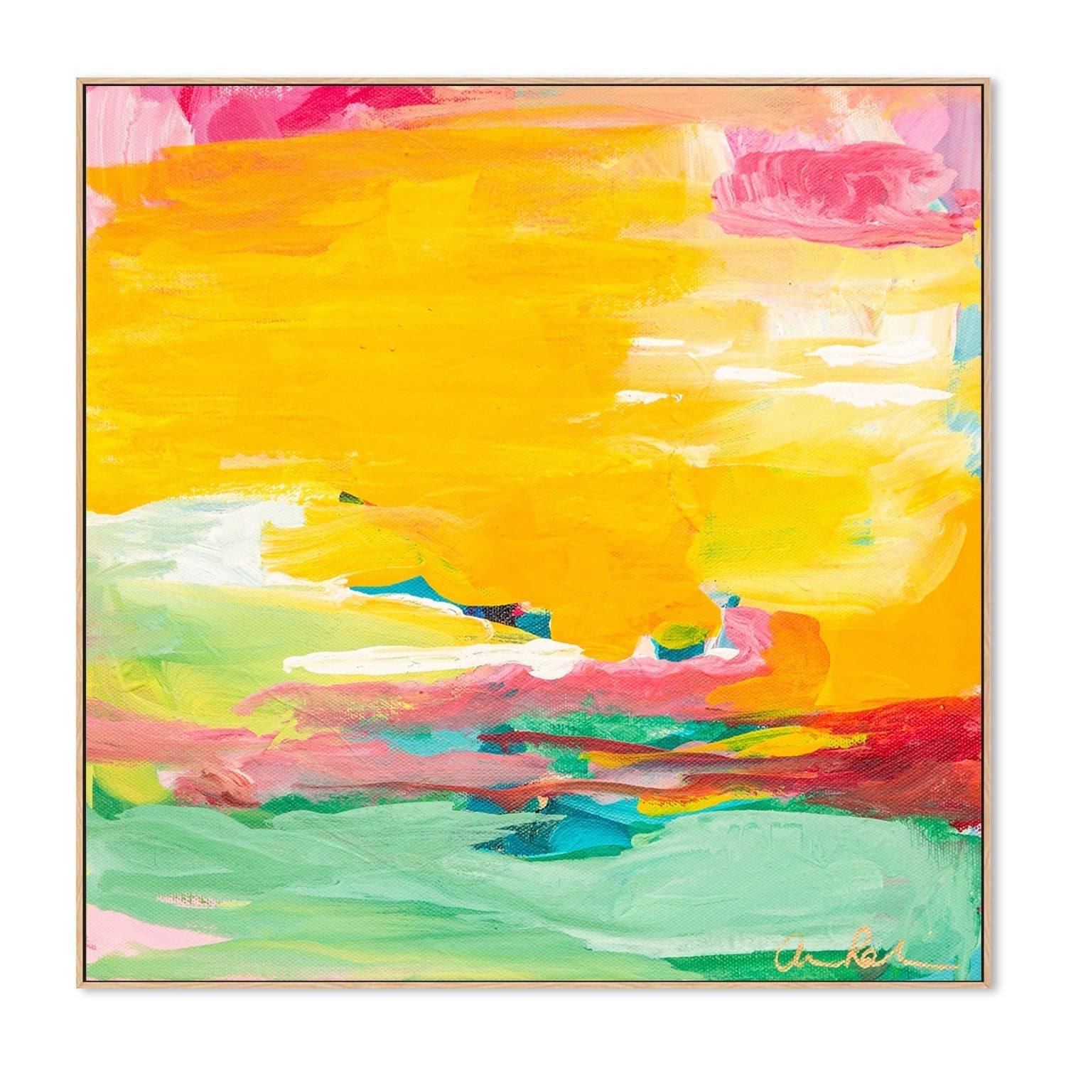 wall-art-print-canvas-poster-framed-Sundown , By Amira Rahim-GIOIA-WALL-ART