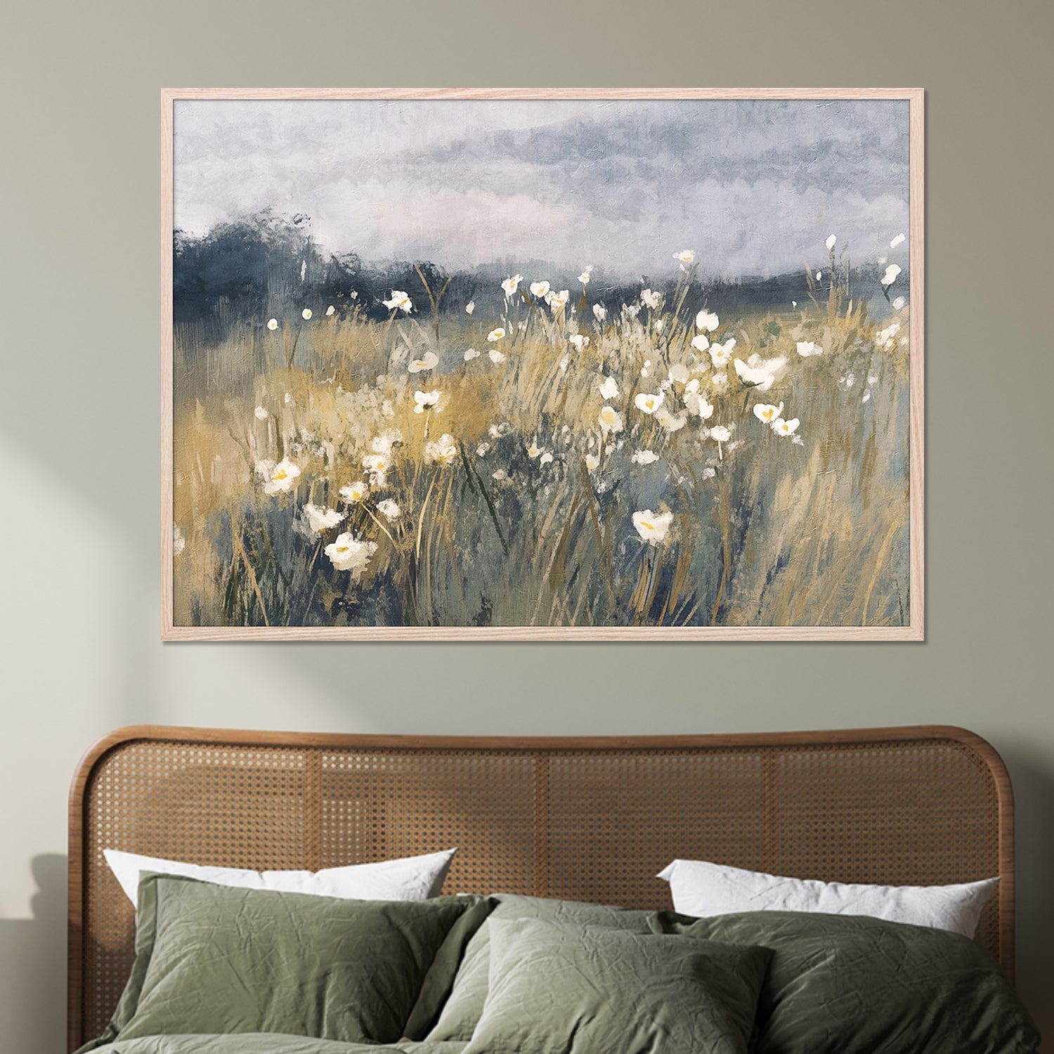wall-art-print-canvas-poster-framed-Sunlit Meadow-7
