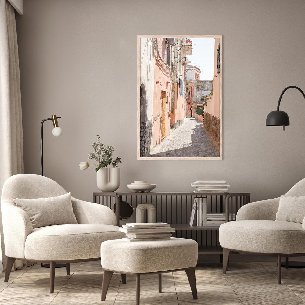 wall-art-print-canvas-poster-framed-Sunlit Mediterranean Alley-8