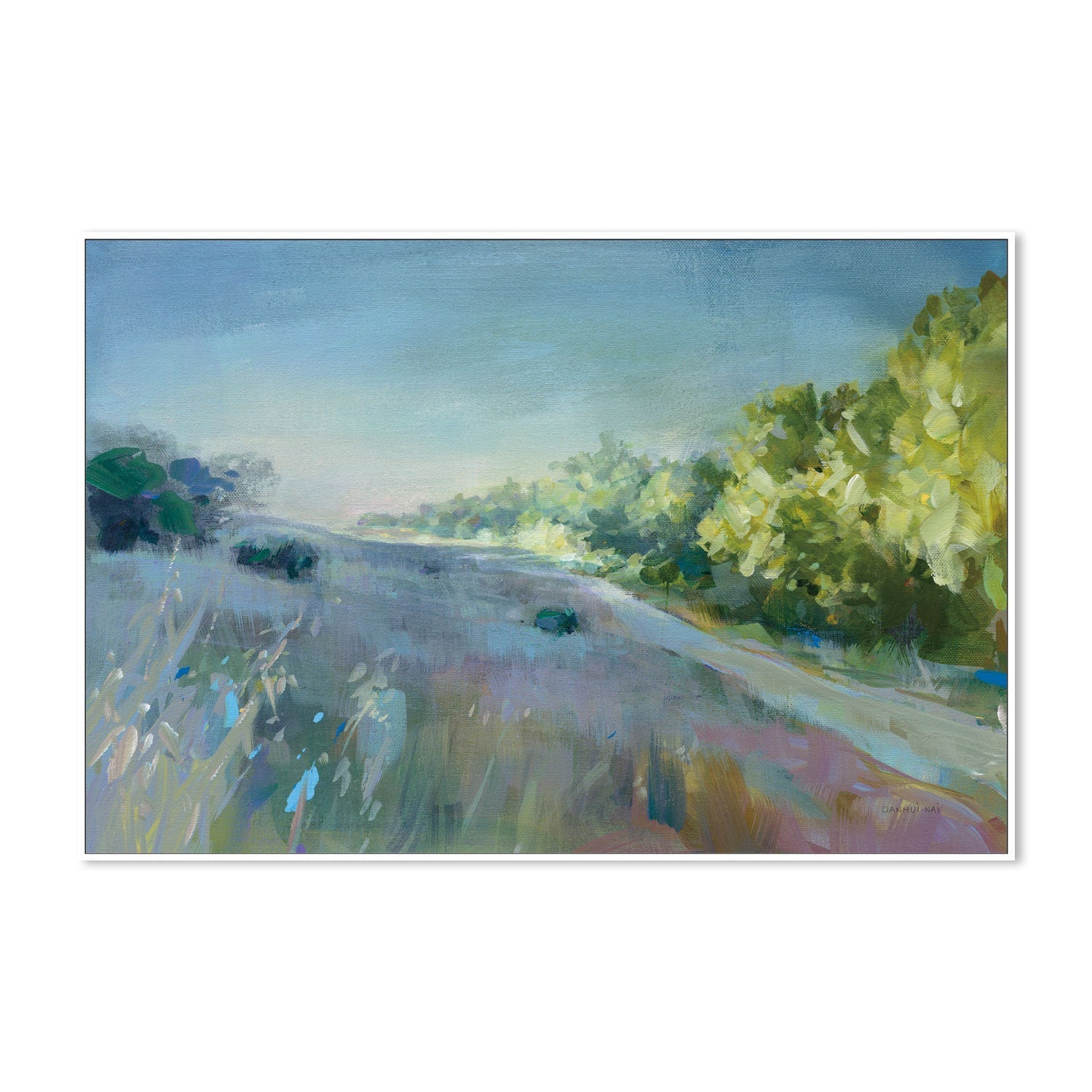 wall-art-print-canvas-poster-framed-Sunrise Meadow , By Danhui Nai-5