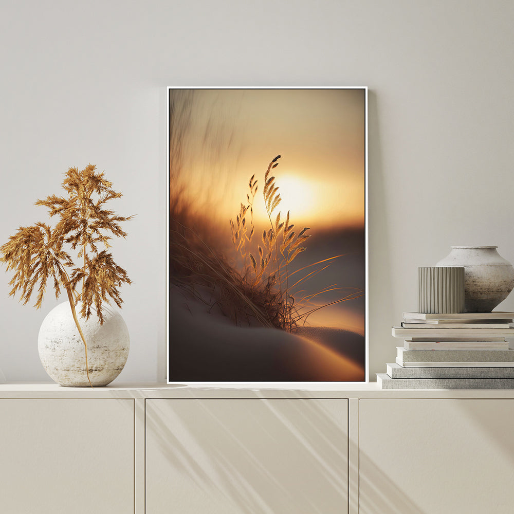 wall-art-print-canvas-poster-framed-Sunset At The Beach, Style A , By Treechild-GIOIA-WALL-ART