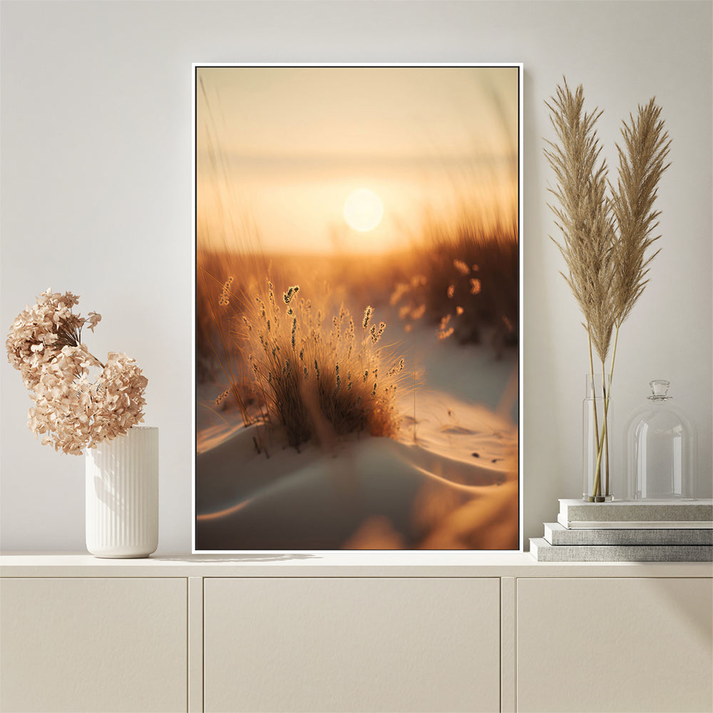 wall-art-print-canvas-poster-framed-Sunset At The Beach, Style B , By Treechild-GIOIA-WALL-ART