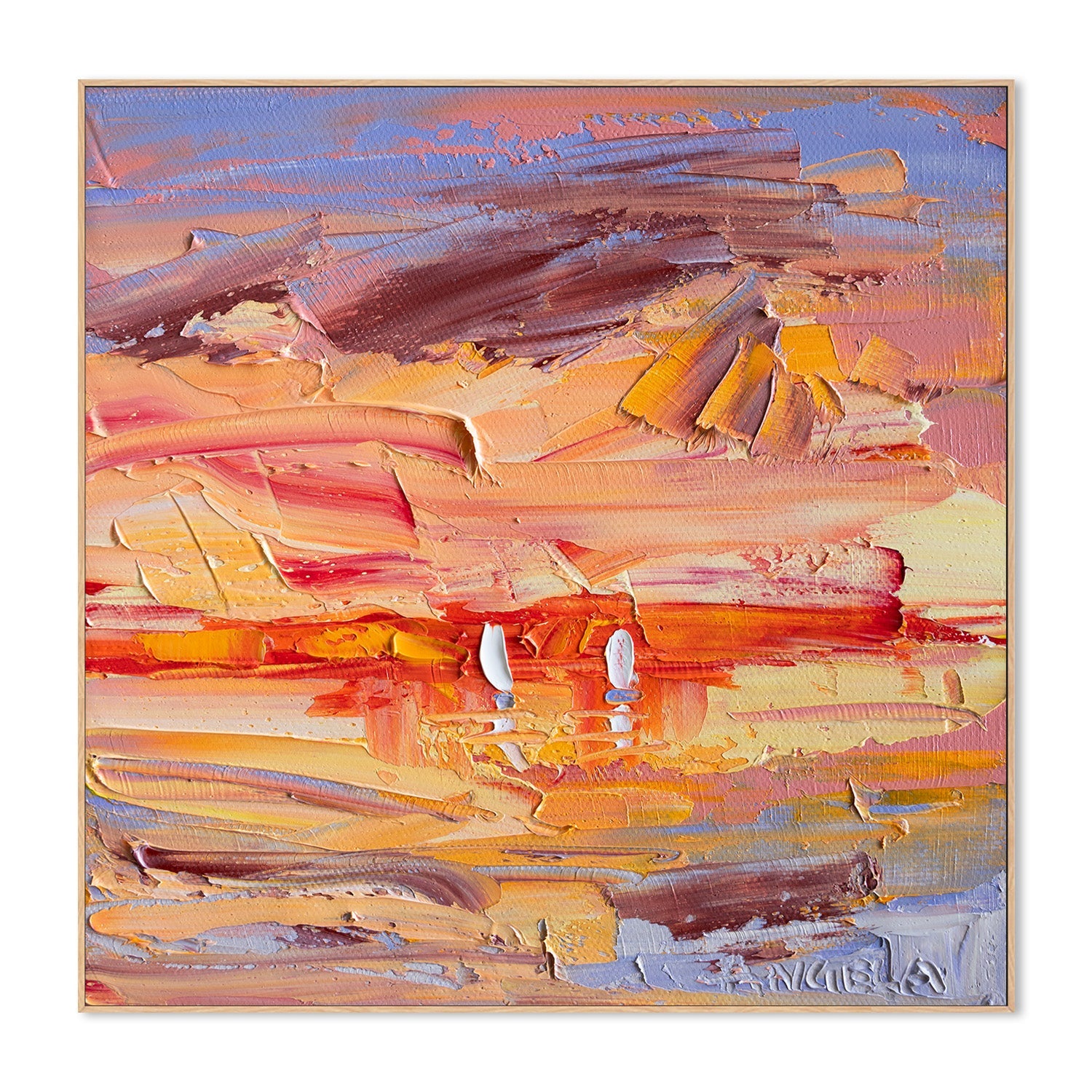 wall-art-print-canvas-poster-framed-Sunset Duet-4