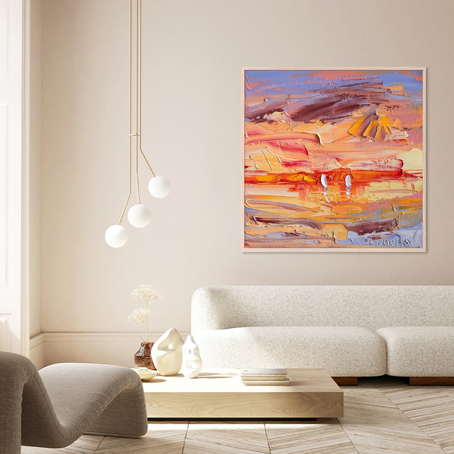 wall-art-print-canvas-poster-framed-Sunset Duet-8