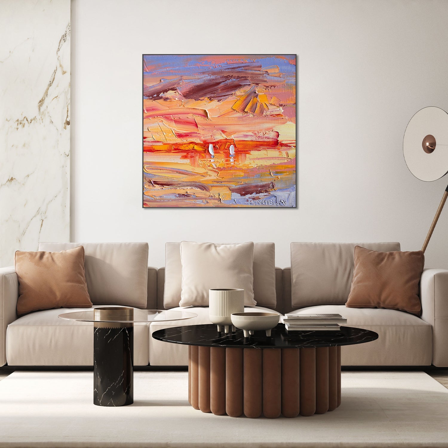 wall-art-print-canvas-poster-framed-Sunset Duet-9