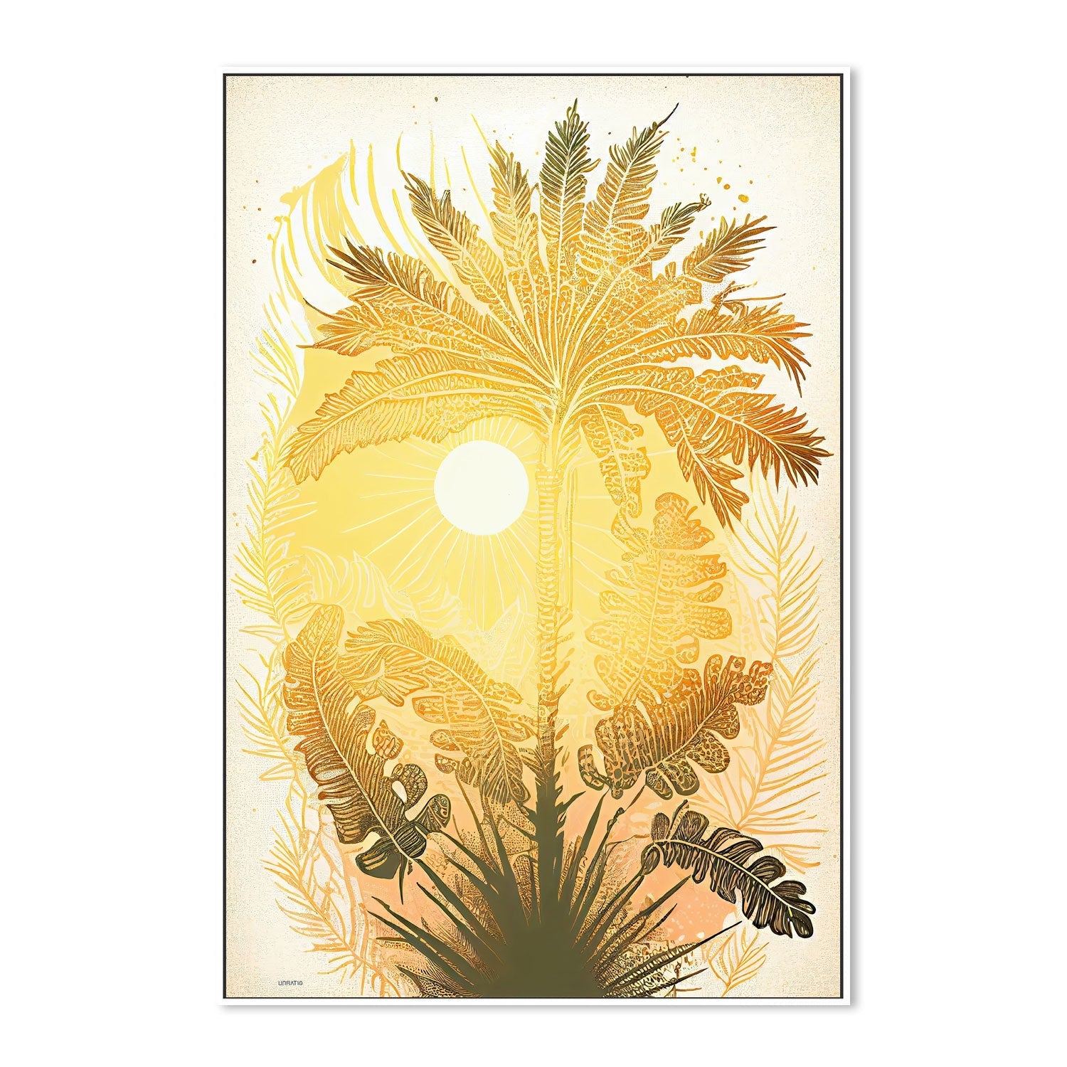 wall-art-print-canvas-poster-framed-Sunset Lanta , By Unratio-5