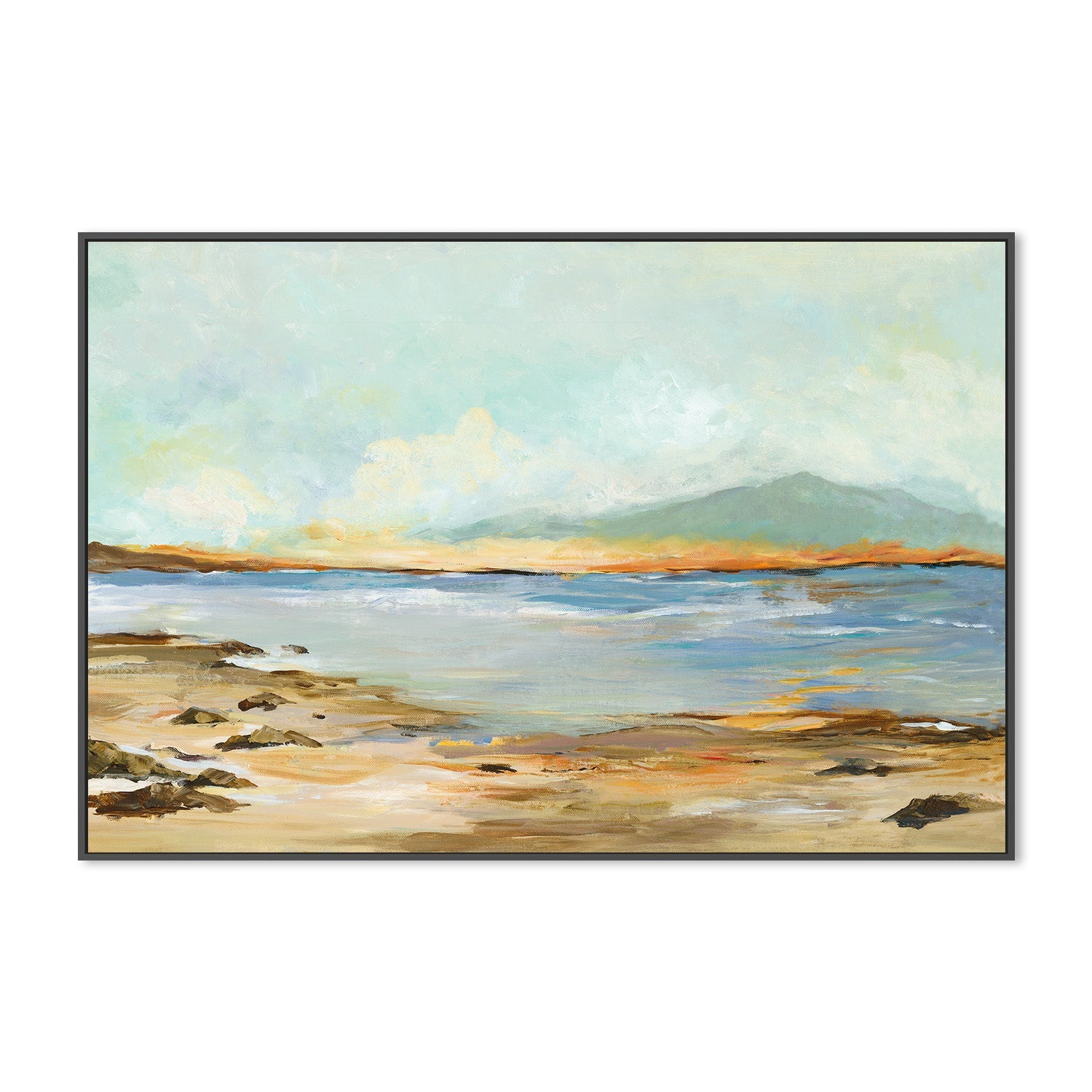 wall-art-print-canvas-poster-framed-Sunset on the Sand-3
