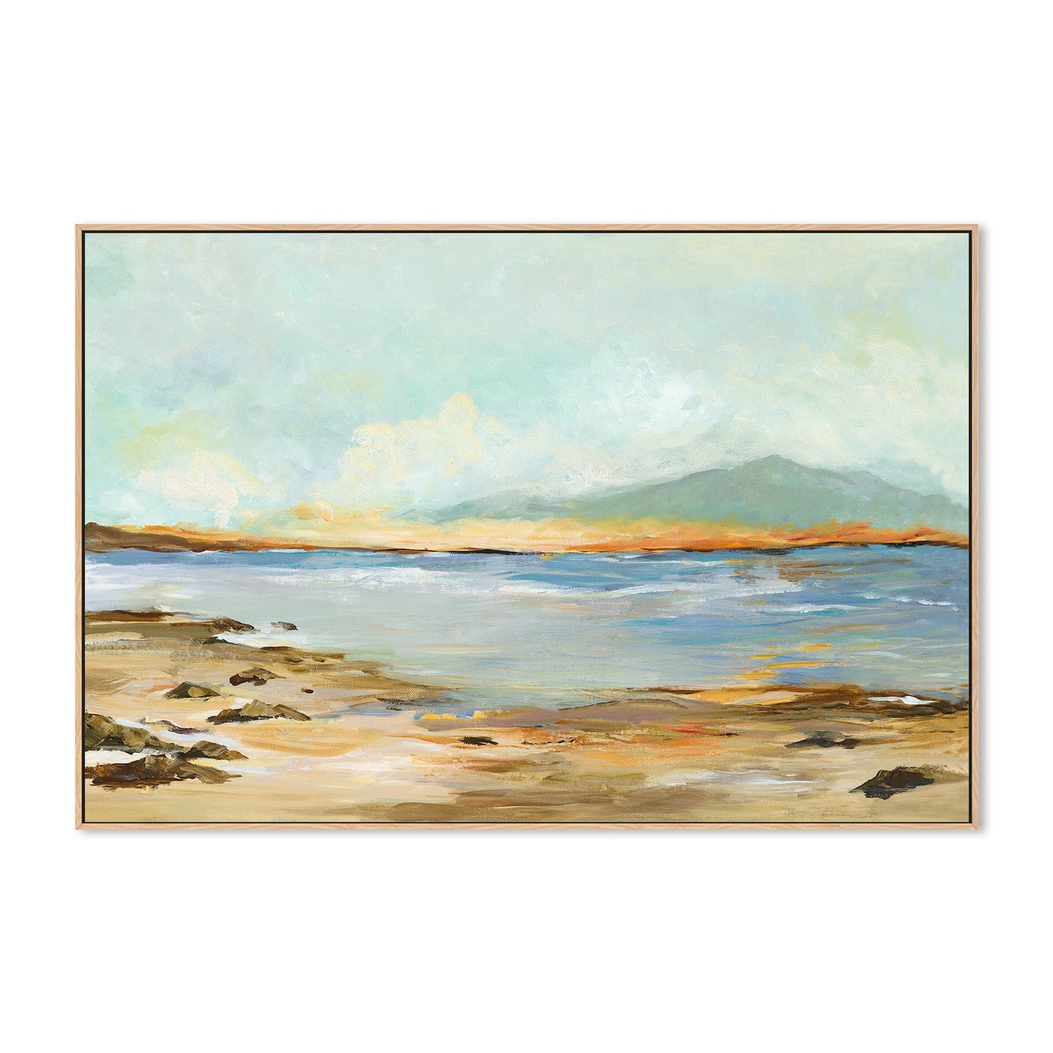 wall-art-print-canvas-poster-framed-Sunset on the Sand-4