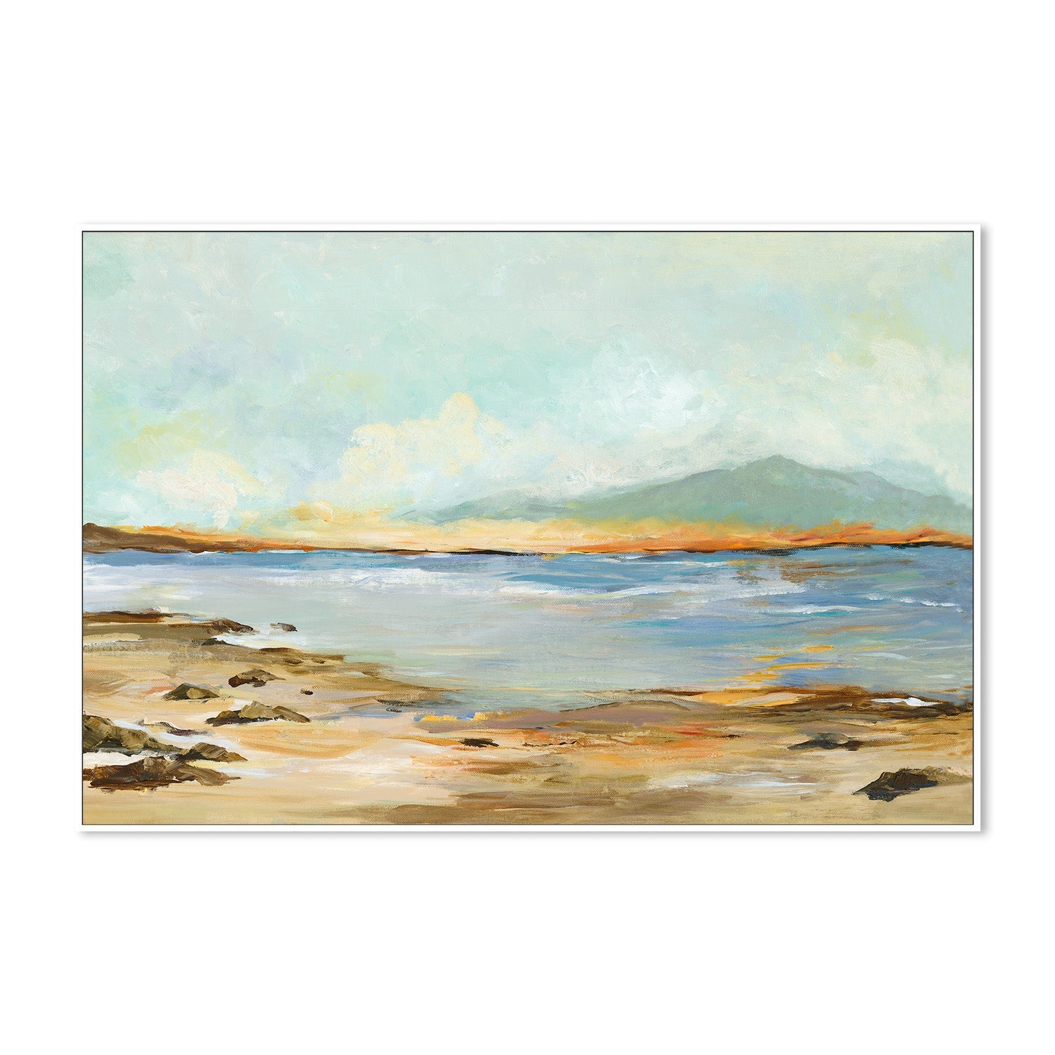 wall-art-print-canvas-poster-framed-Sunset on the Sand-5