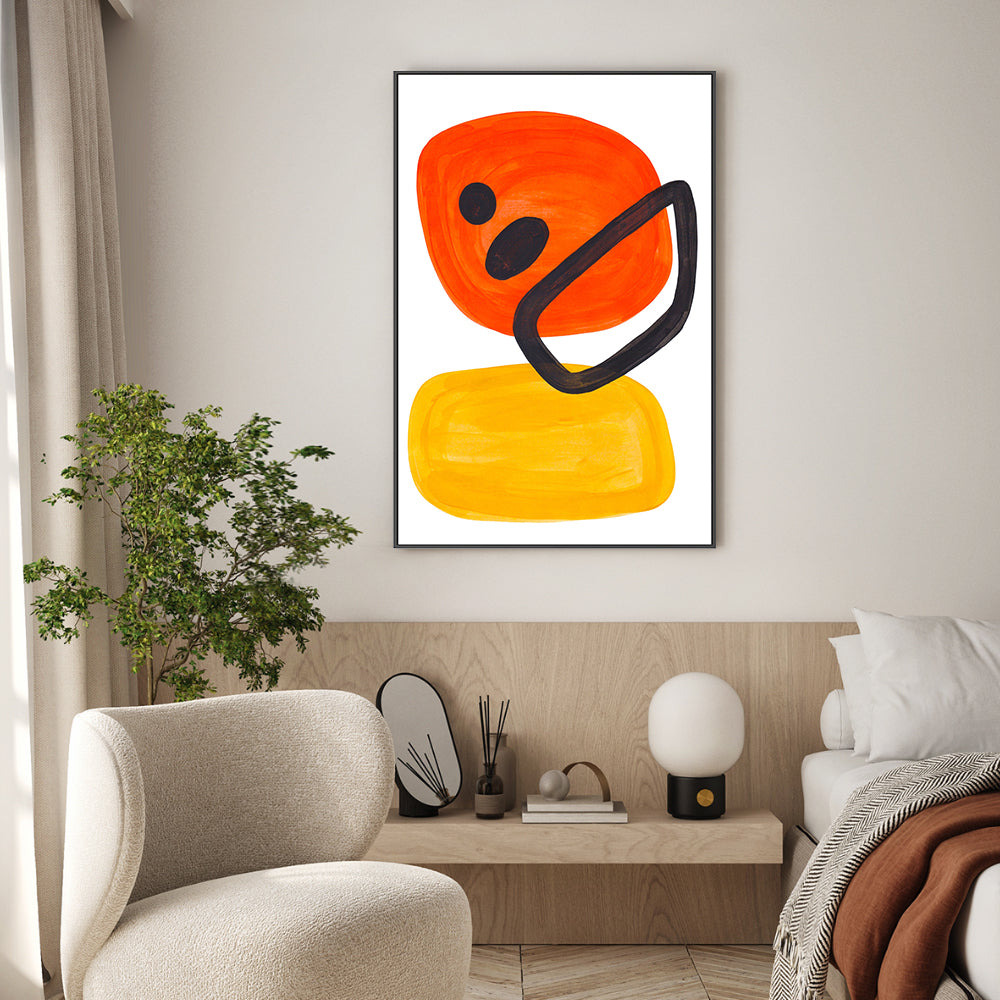 wall-art-print-canvas-poster-framed-Sunset Orbit, Style A , By Ejaaz Haniff-GIOIA-WALL-ART