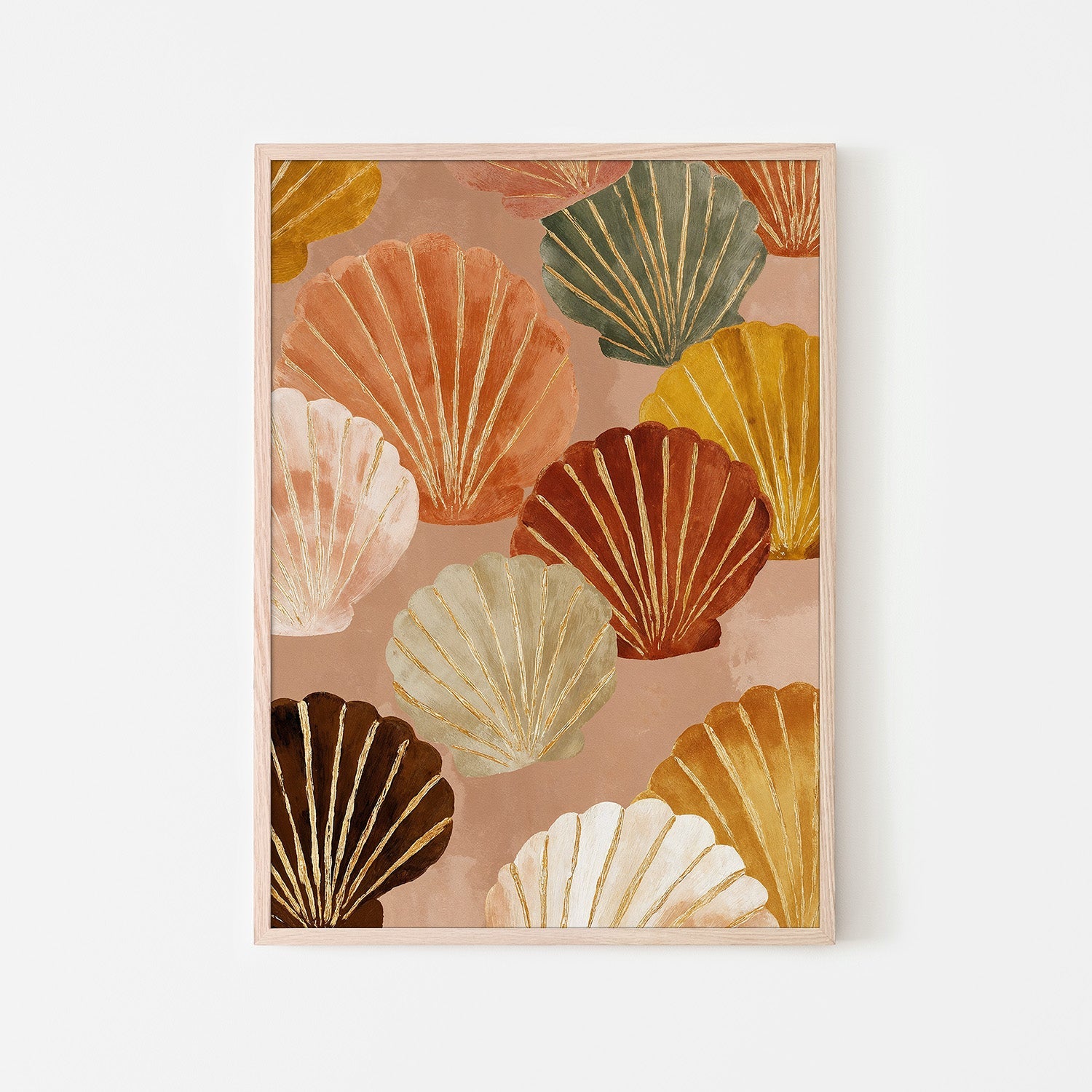 wall-art-print-canvas-poster-framed-Sunwashed Shells-6