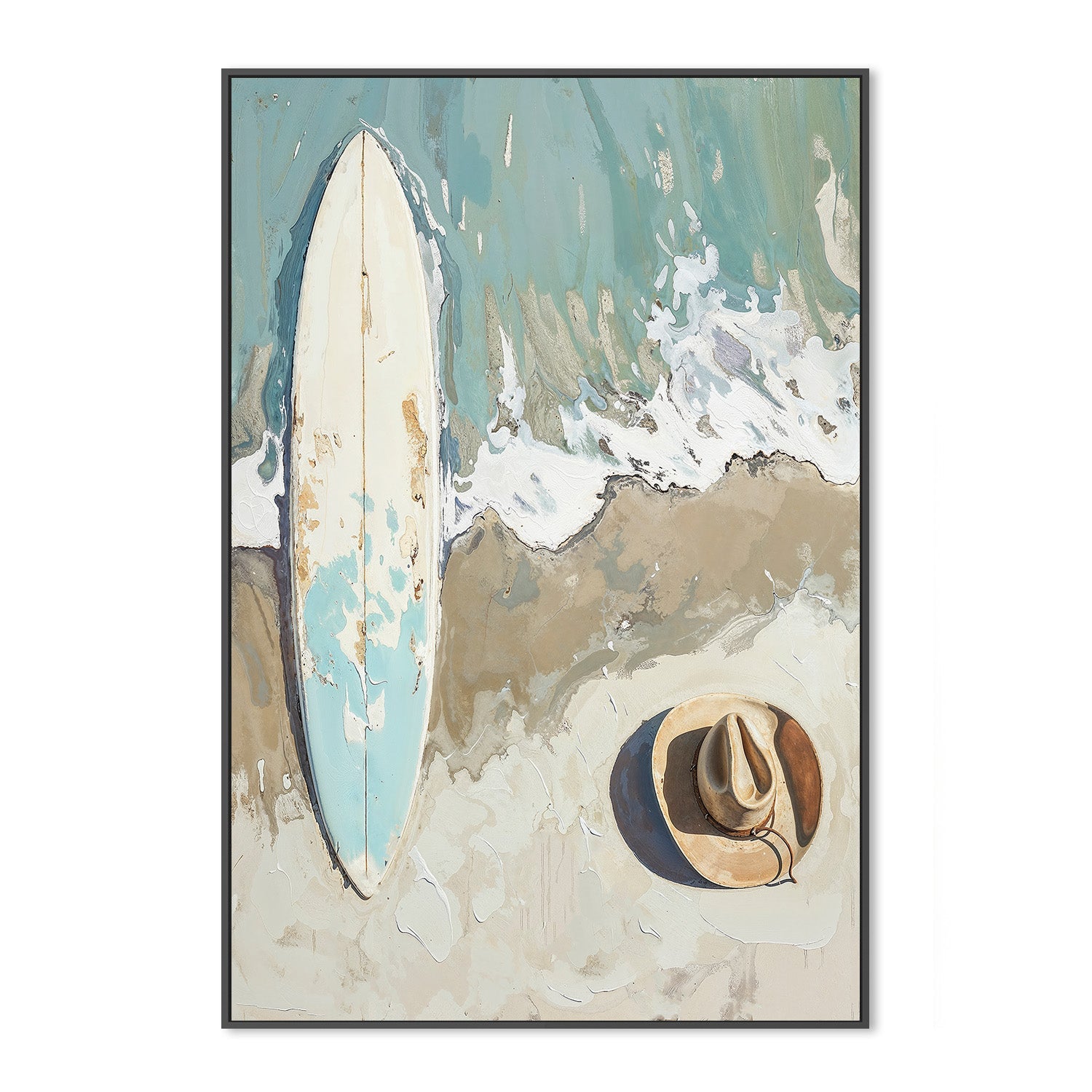wall-art-print-canvas-poster-framed-Surf Cow Boy-3