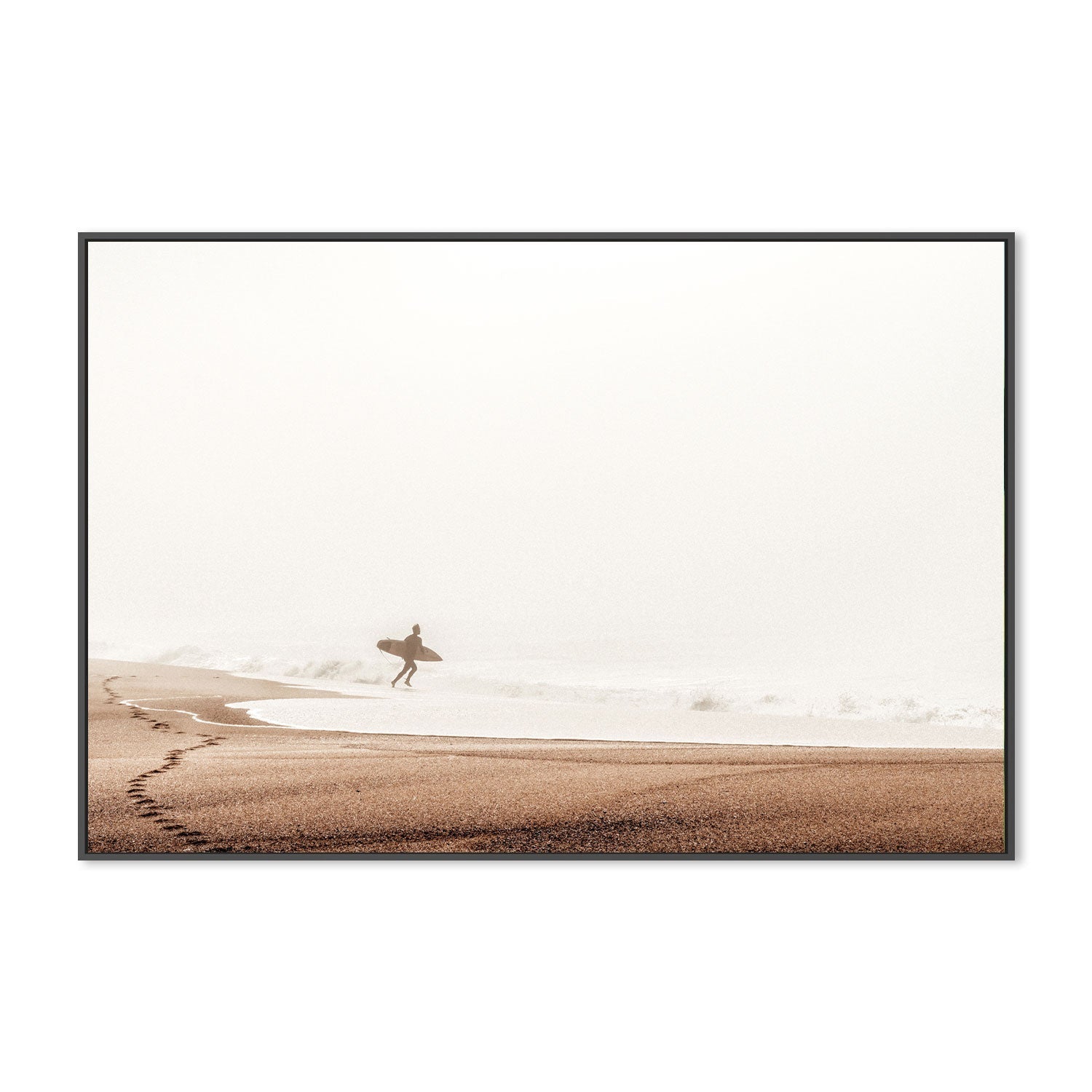 Surfer, by Dieter Reichelt-Gioia-Prints-Framed-Canvas-Poster-GIOIA-WALL-ART