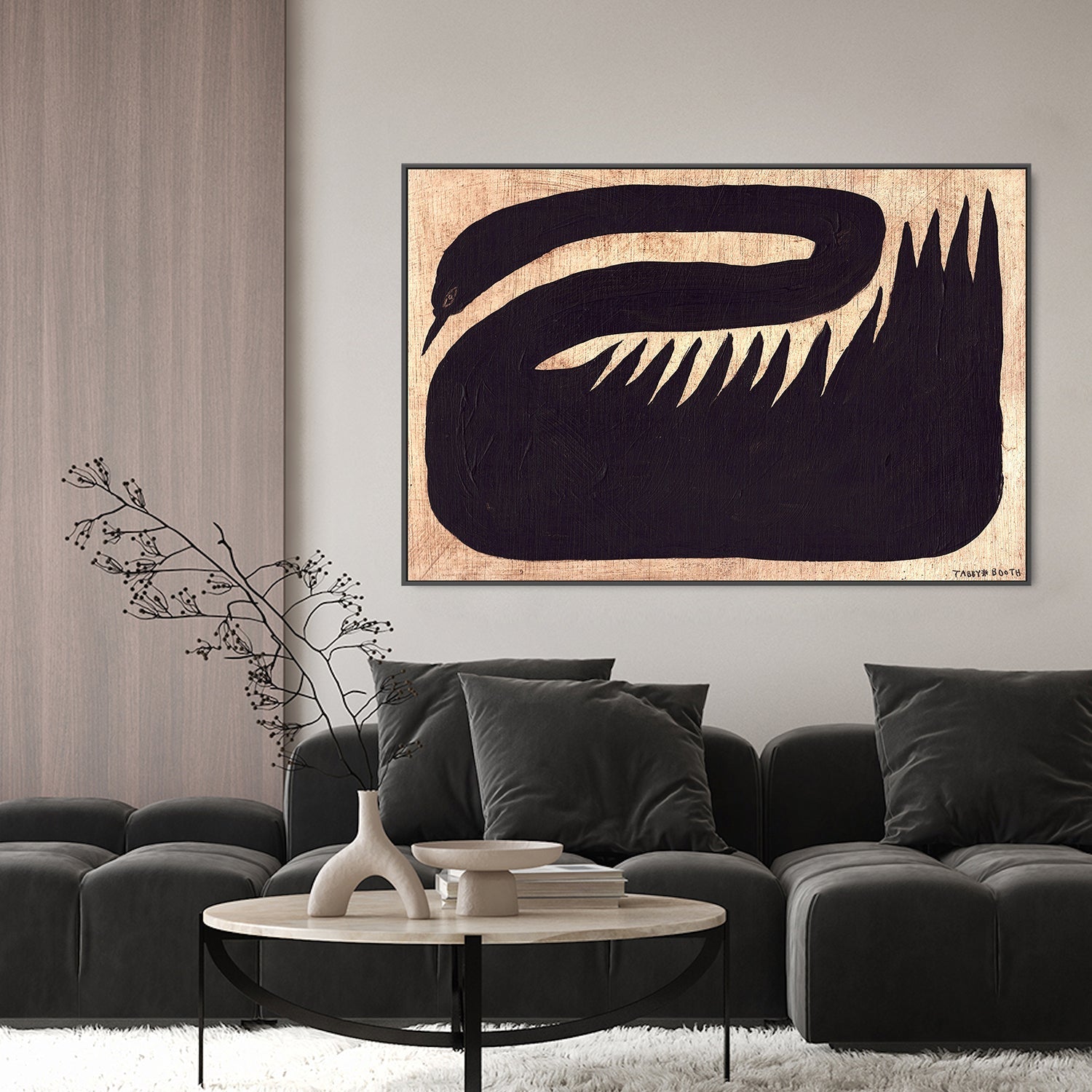 wall-art-print-canvas-poster-framed-SWAN-7