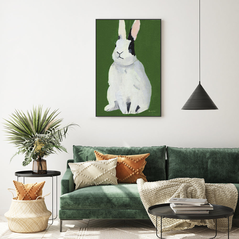 wall-art-print-canvas-poster-framed-Sweet Bunny-by-Pamela Munger-Gioia Wall Art