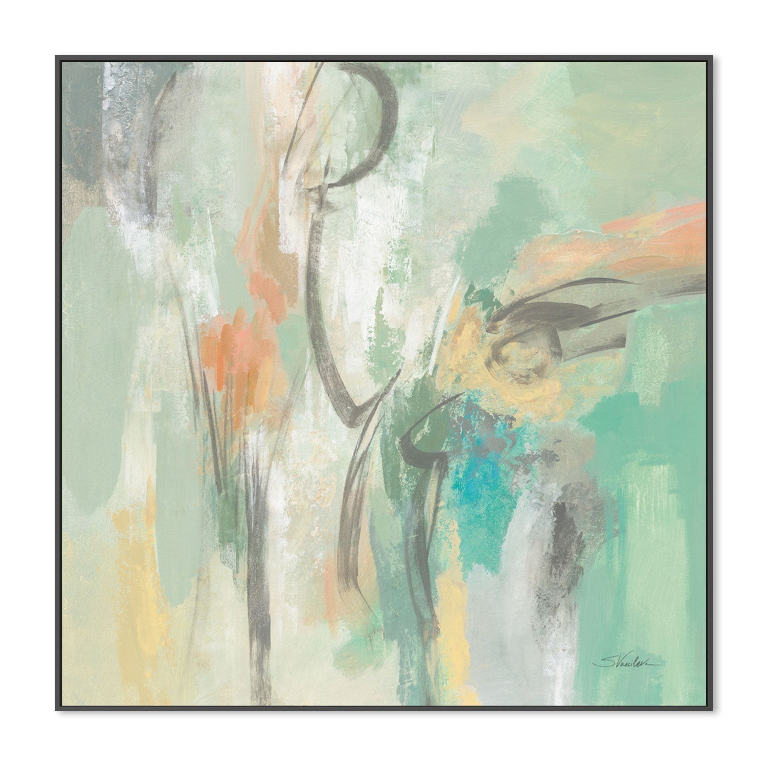wall-art-print-canvas-poster-framed-Sweet Spring Aroma-by-Silvia Vassileva-Gioia Wall Art