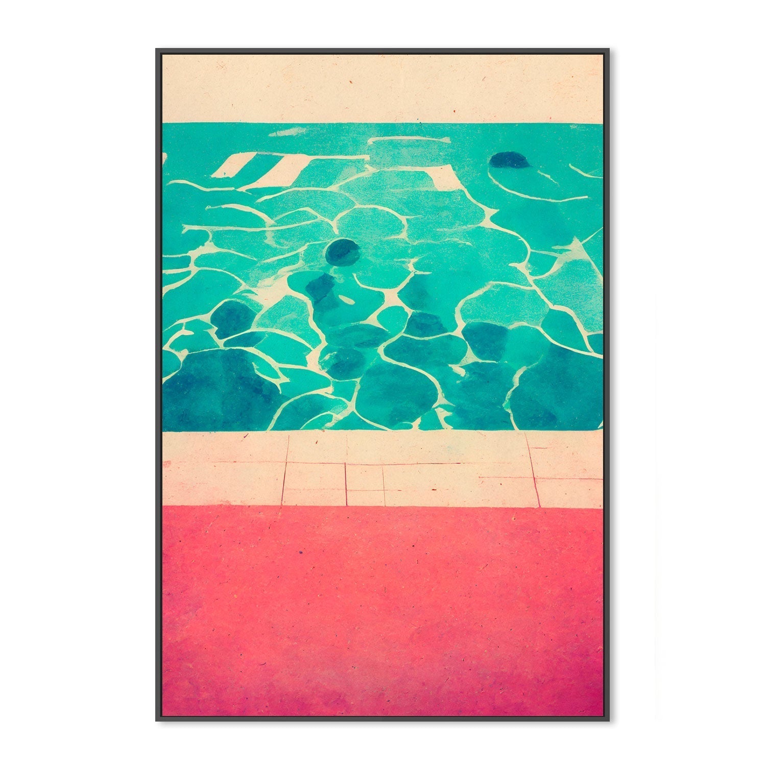 wall-art-print-canvas-poster-framed-Swimming Pool , By Treechild-GIOIA-WALL-ART