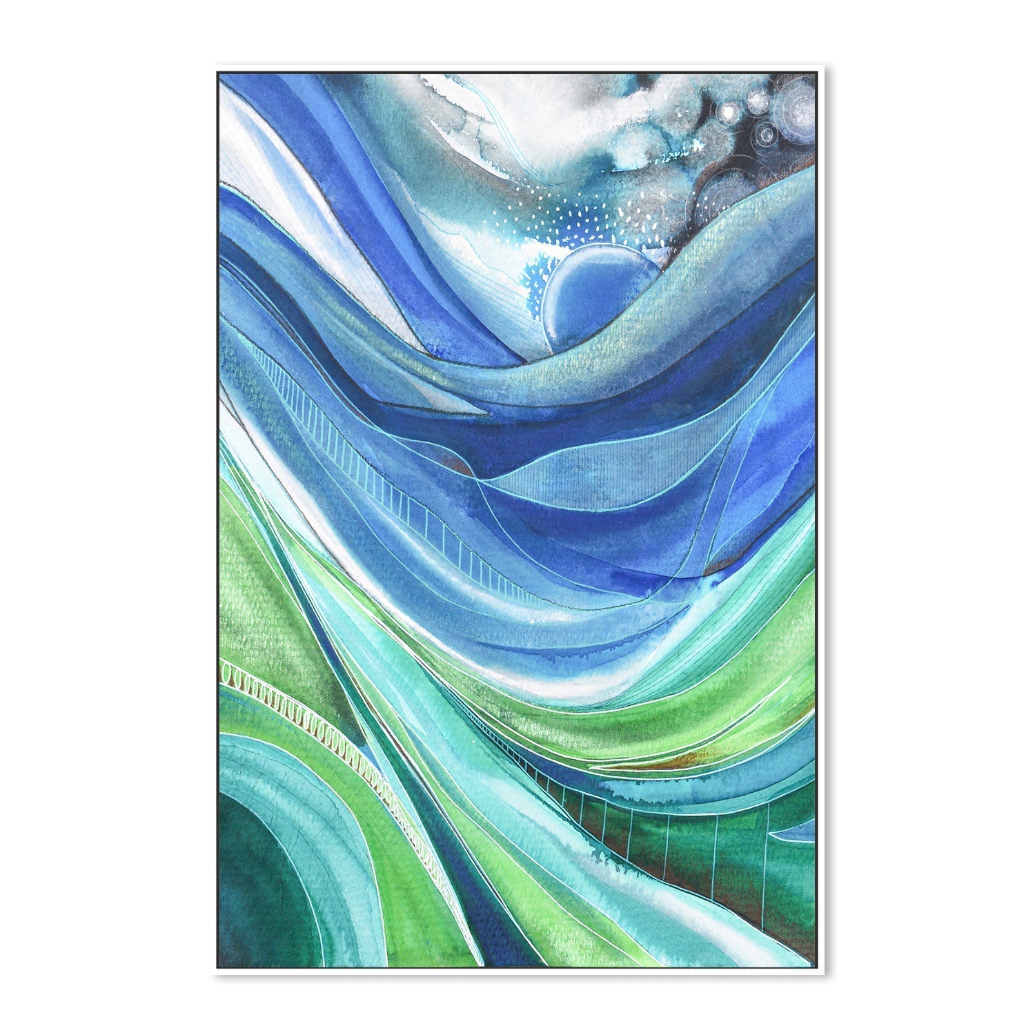 wall-art-print-canvas-poster-framed-Swish , By Sarah Carlton Art-GIOIA-WALL-ART
