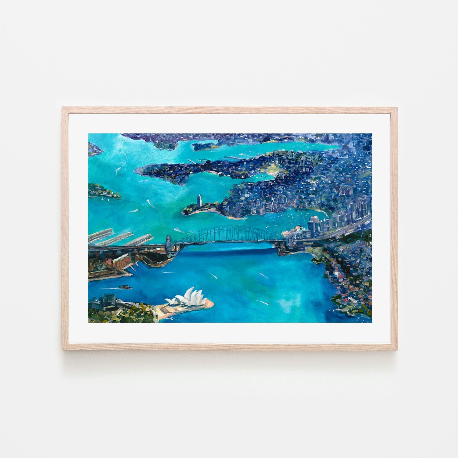 wall-art-print-canvas-poster-framed-Sydney by Air-6