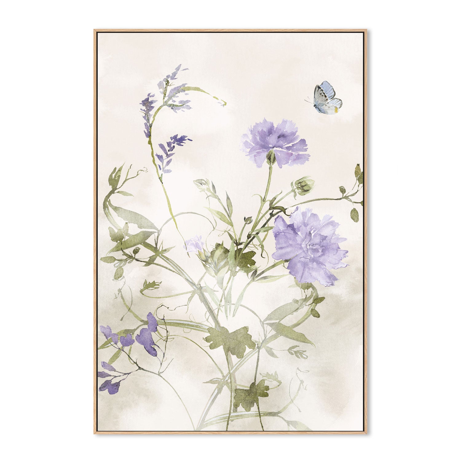 wall-art-print-canvas-poster-framed-Tangled, Style B , By Nina Blue-4