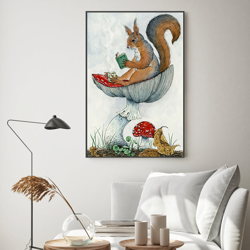 wall-art-print-canvas-poster-framed-Tea Time, By Lea Chaillaud-GIOIA-WALL-ART