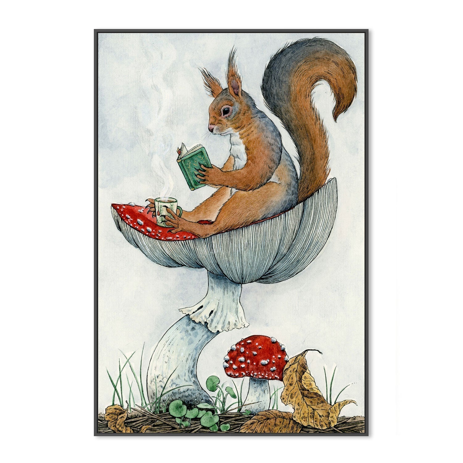 wall-art-print-canvas-poster-framed-Tea Time, By Lea Chaillaud-GIOIA-WALL-ART