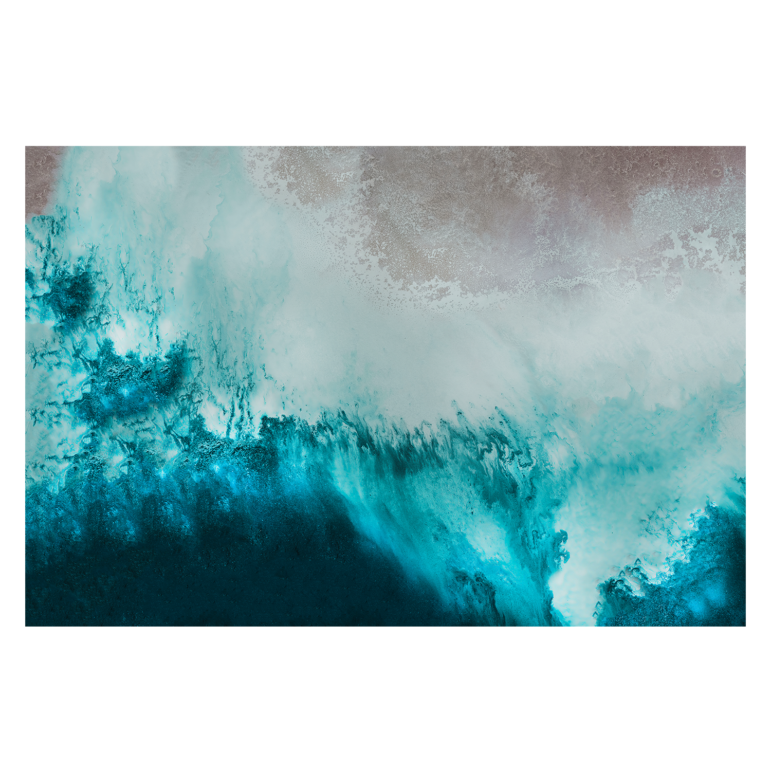 wall-art-print-canvas-poster-framed-Teal Wonder , By Petra Meikle-1
