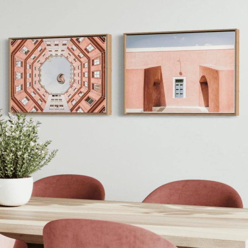 wall-art-print-canvas-poster-framed-The Aesthetics Brown, Set Of 2, Style A-by-Plus X Studio-Gioia Wall Art