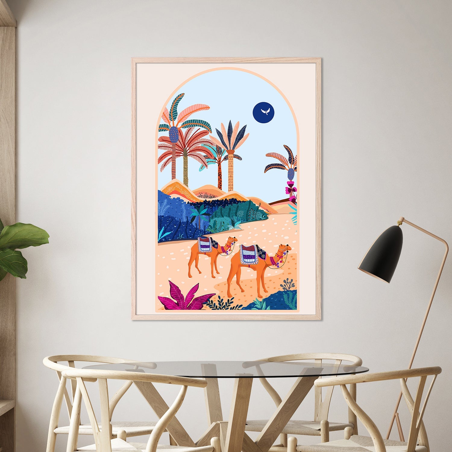 wall-art-print-canvas-poster-framed-The Arabian Desert-2