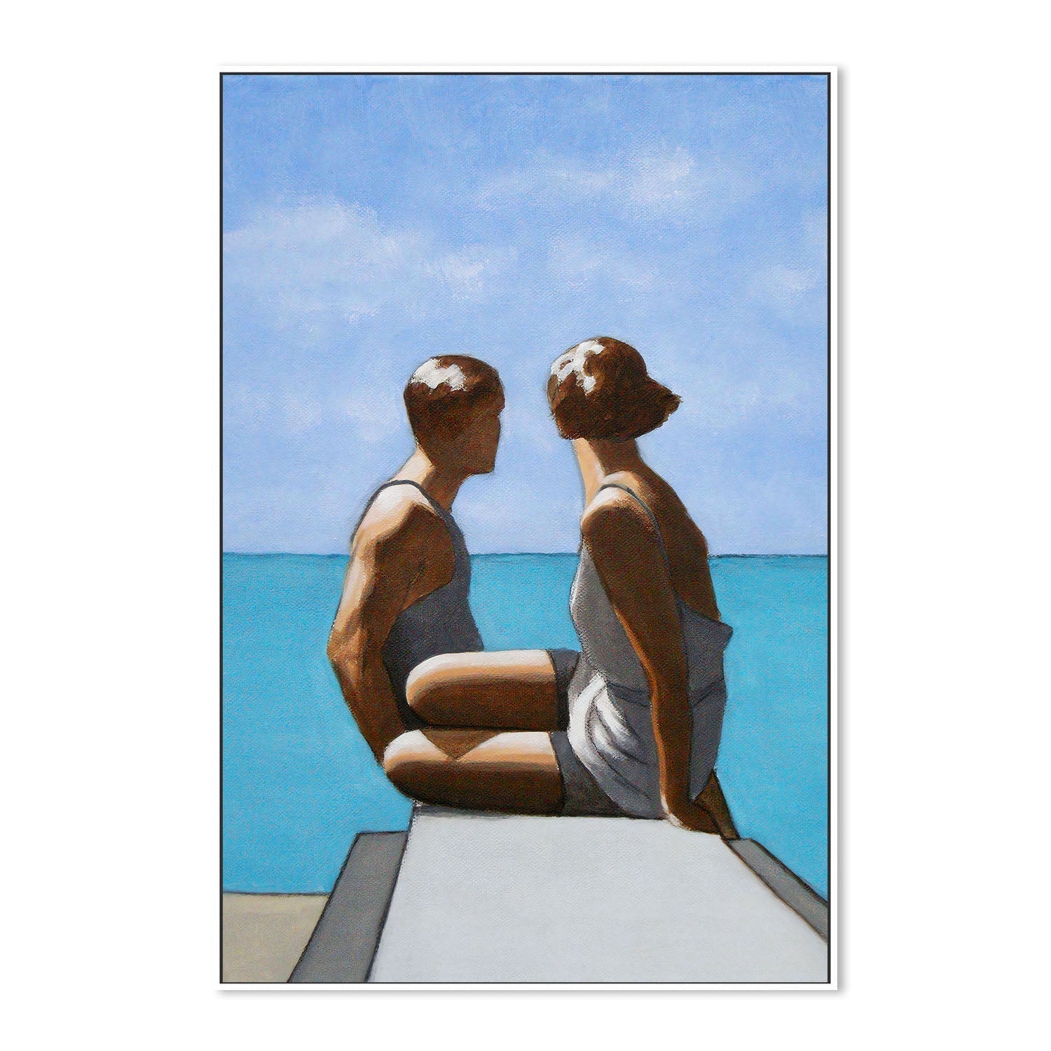 wall-art-print-canvas-poster-framed-The Bathers , By Sarah Morrissette-5