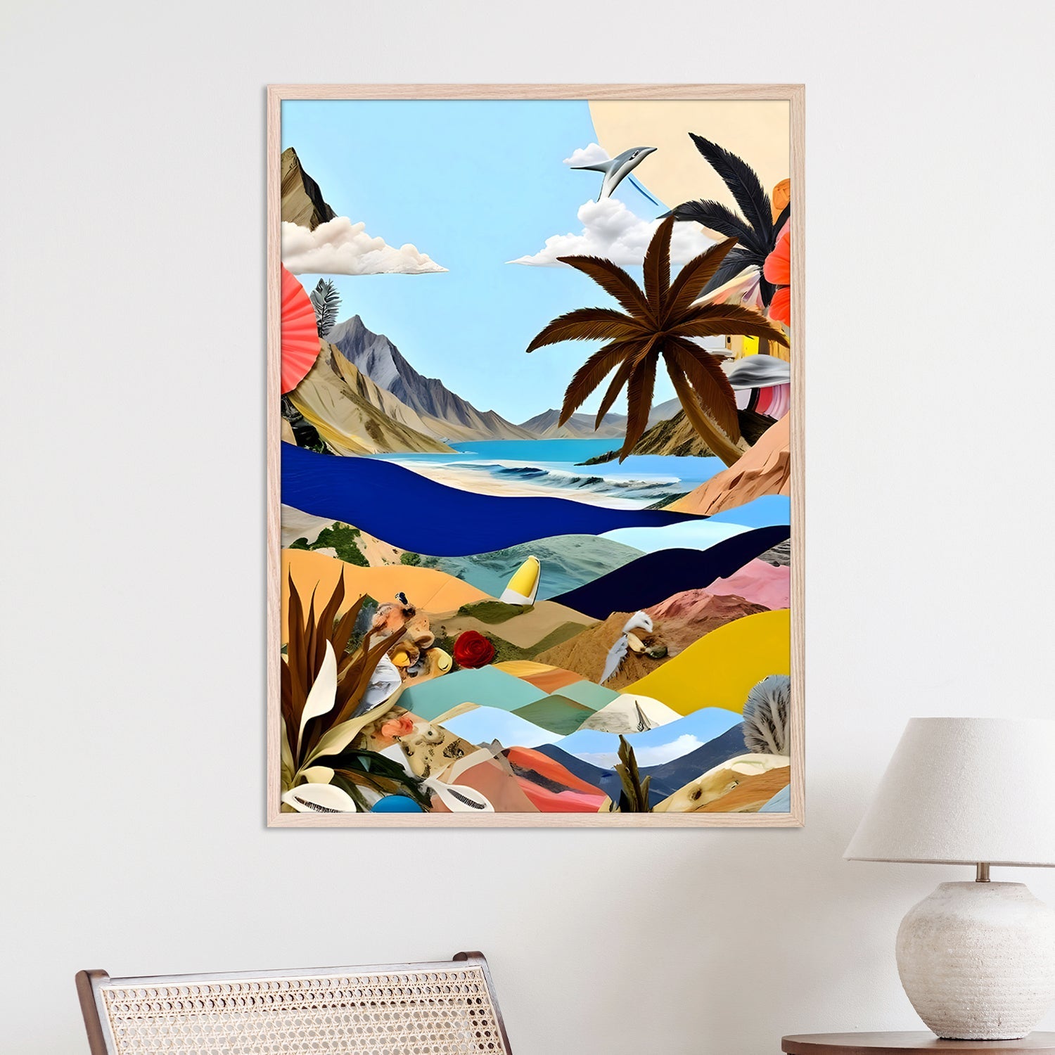 wall-art-print-canvas-poster-framed-The Beach Bound Surrealist-2