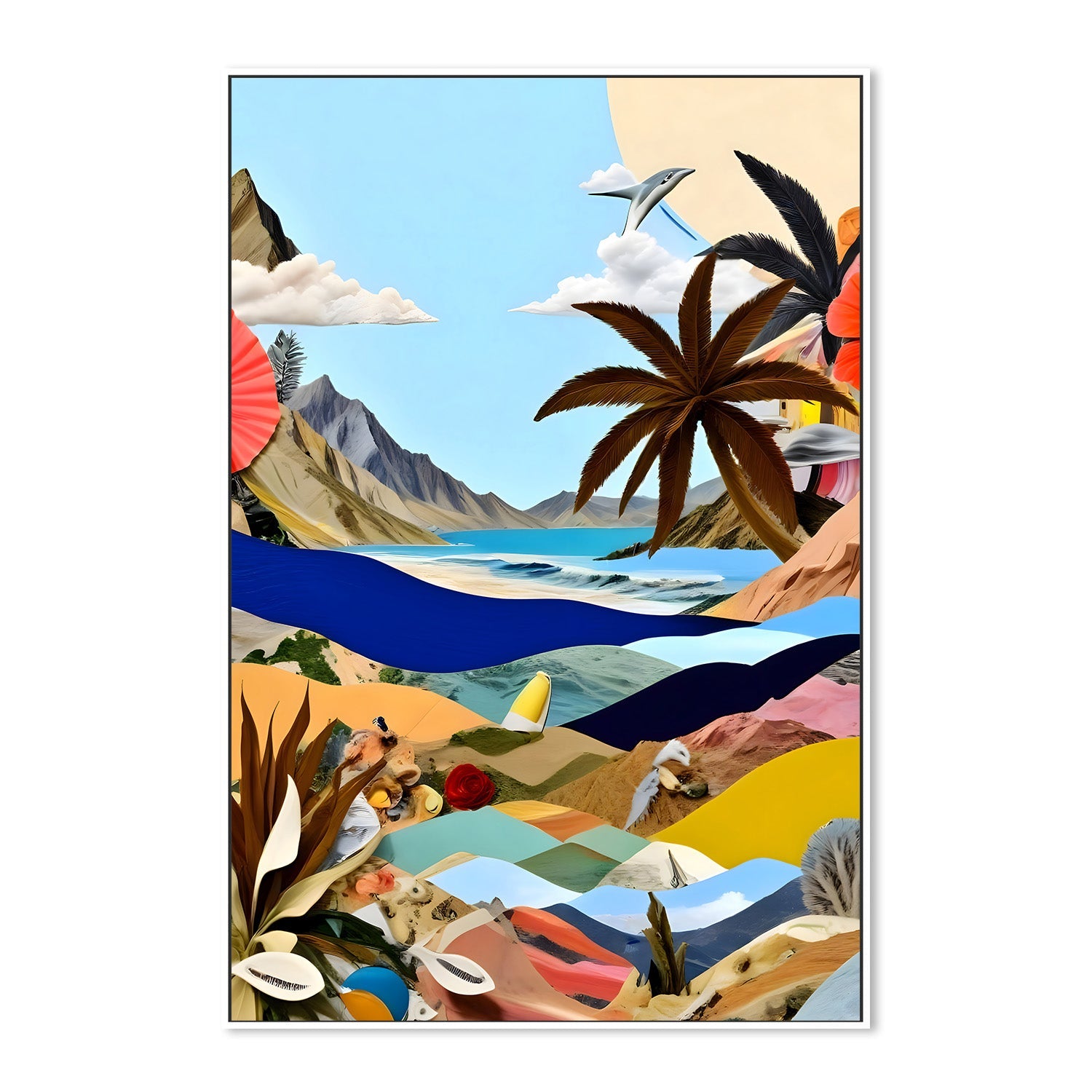 wall-art-print-canvas-poster-framed-The Beach Bound Surrealist-5