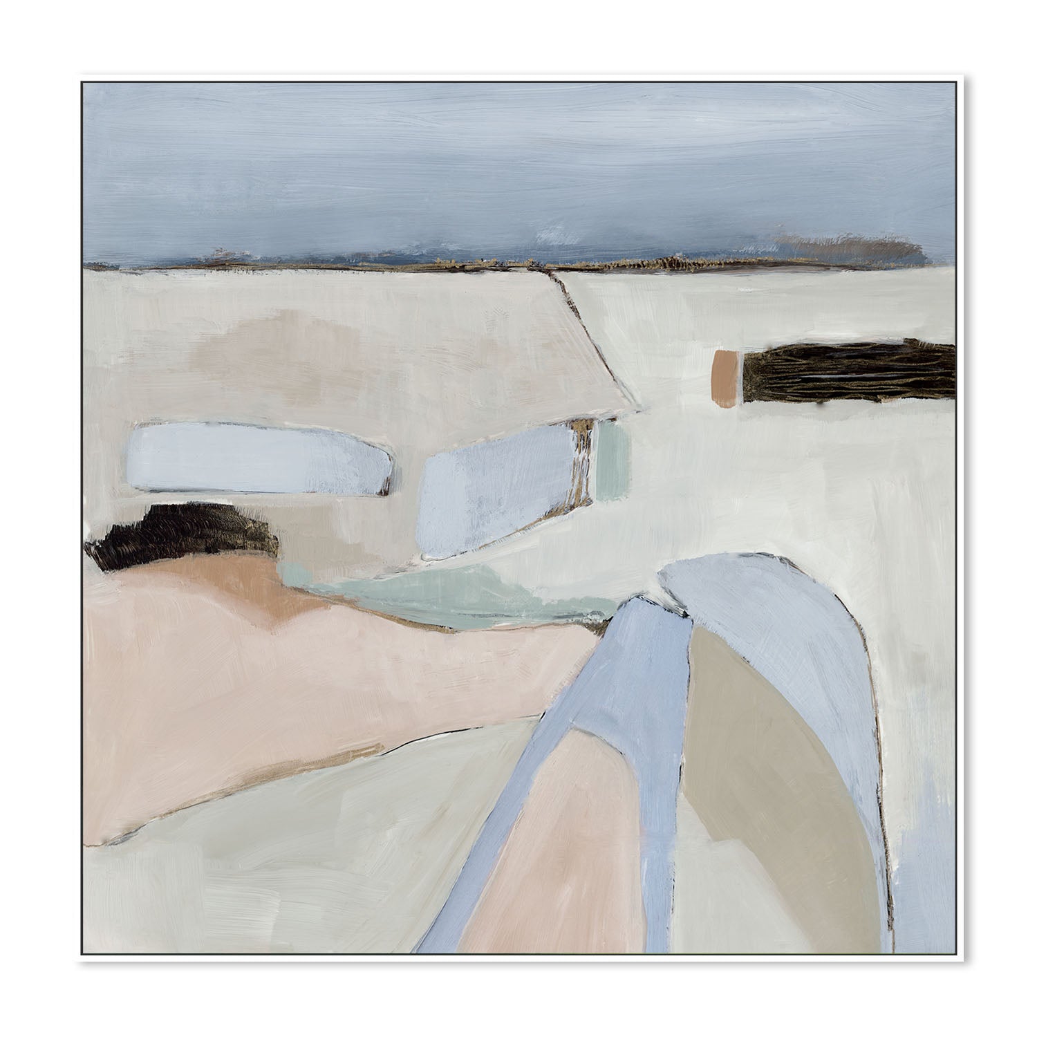 wall-art-print-canvas-poster-framed-The Beach , By Jacob Q-5