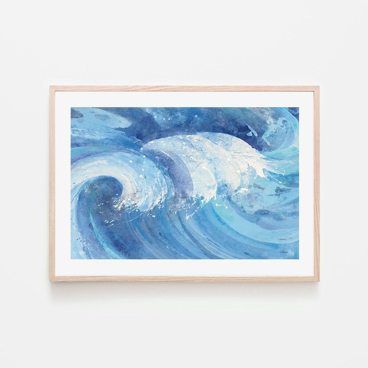 wall-art-print-canvas-poster-framed-The Big Wave , By Albena Hristova-GIOIA-WALL-ART