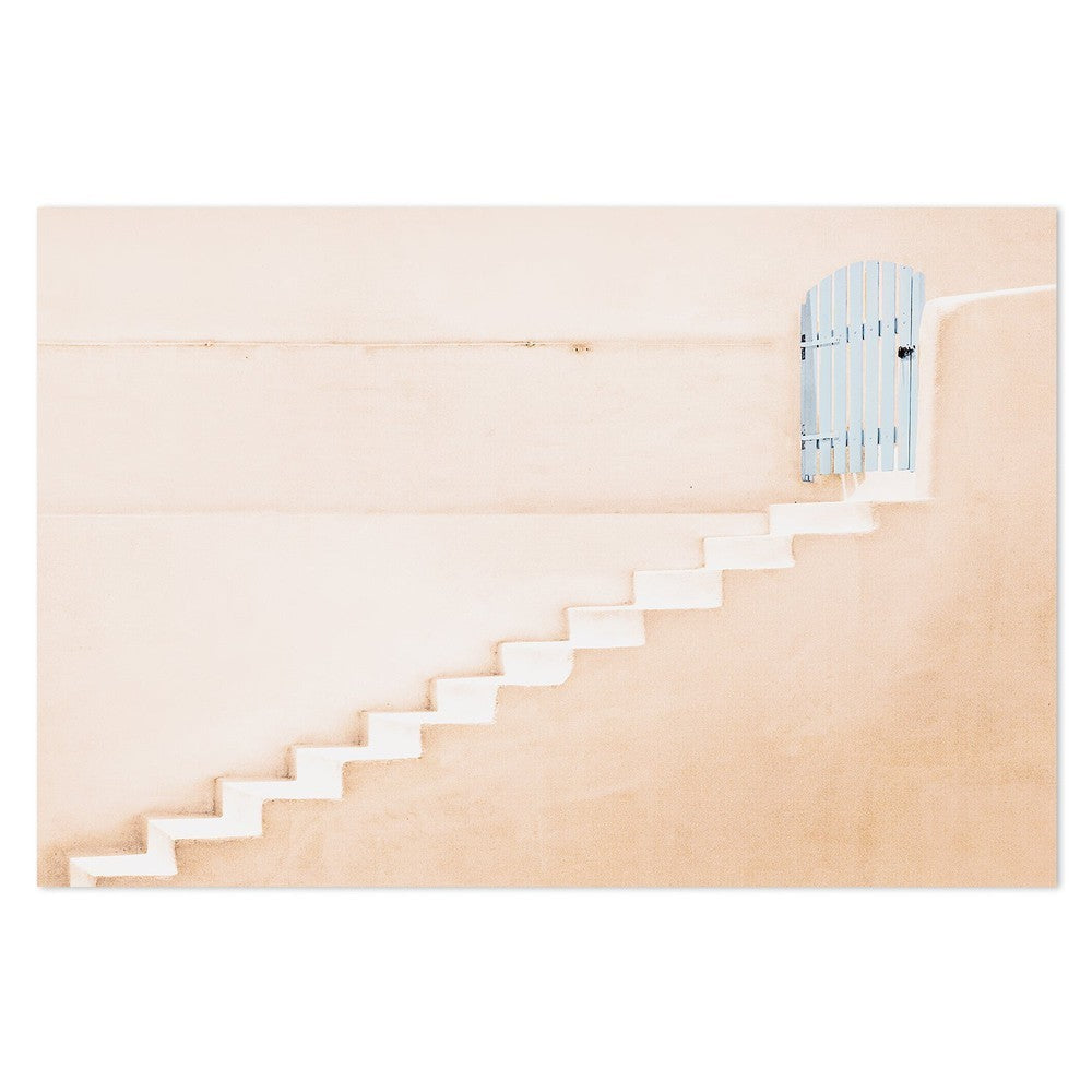 wall-art-print-canvas-poster-framed-The Blue Gate, By Linda Wride-by-Plus X Studio-Gioia Wall Art