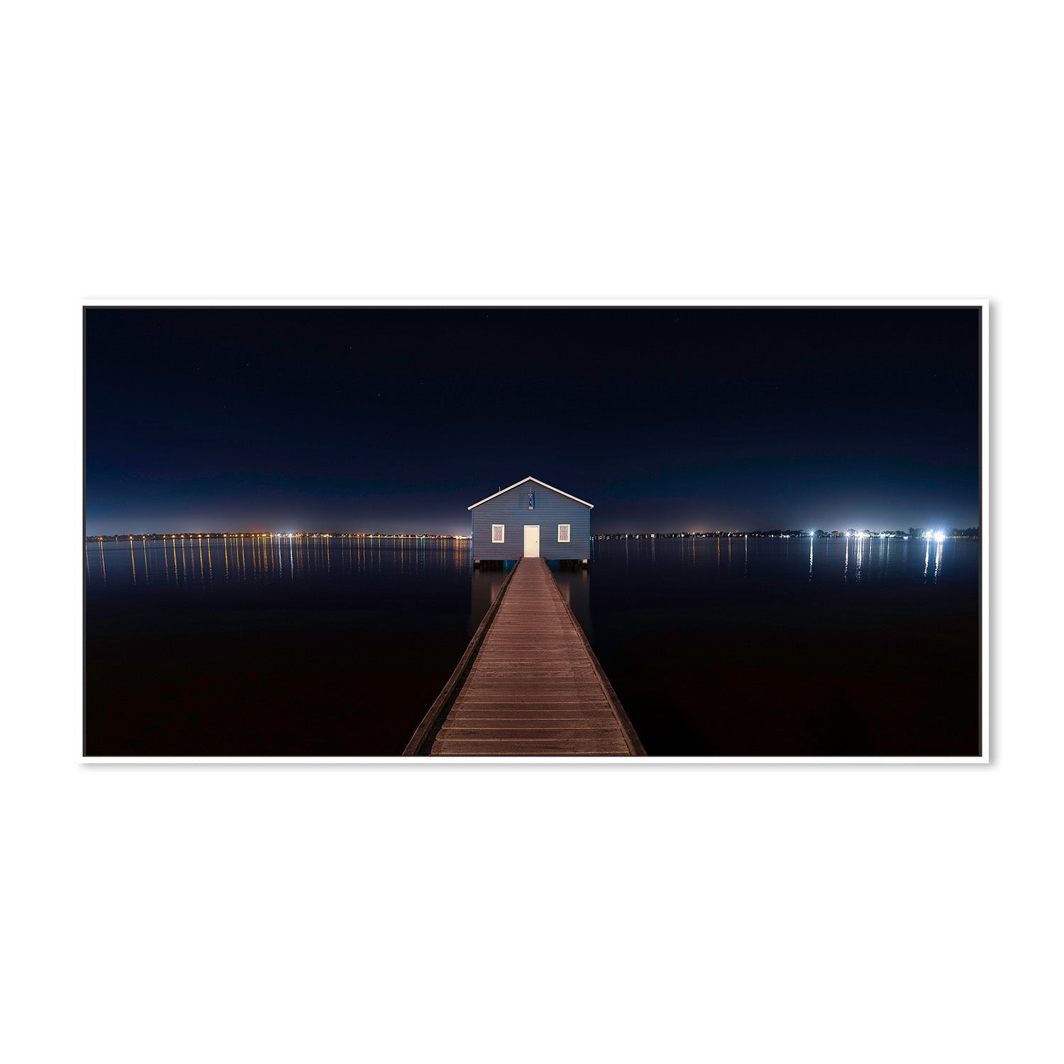 wall-art-print-canvas-poster-framed-The Boat House, Perth , By Christopher Cann-5