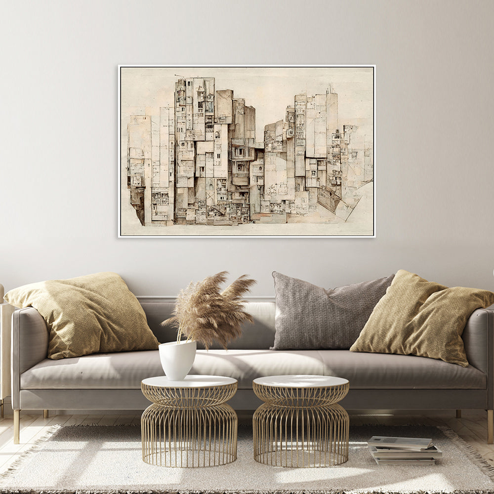 wall-art-print-canvas-poster-framed-The City , By Treechild-GIOIA-WALL-ART