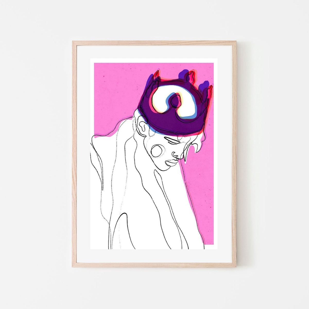 wall-art-print-canvas-poster-framed-The Fallen King , By Treechild-GIOIA-WALL-ART