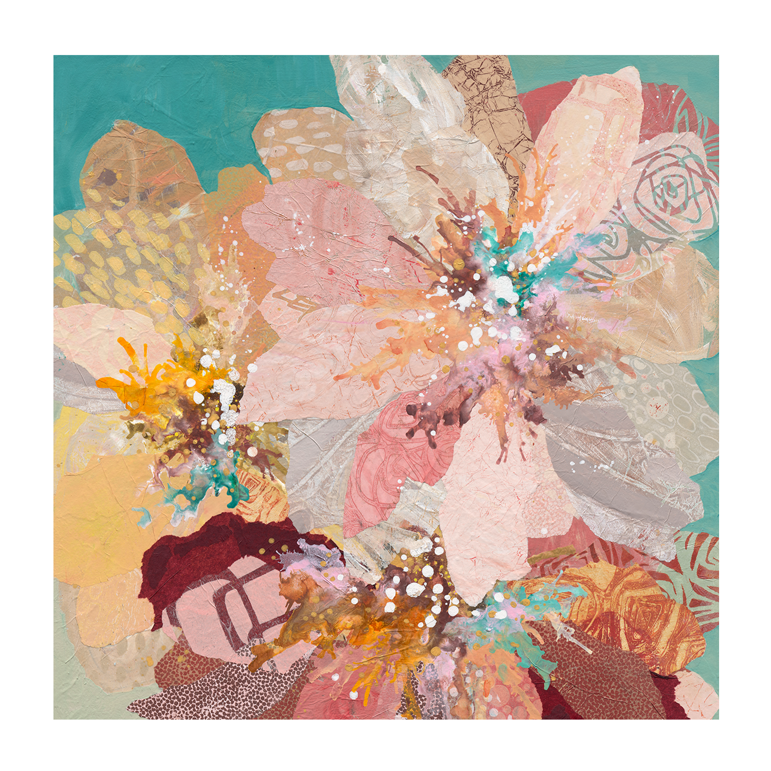 wall-art-print-canvas-poster-framed-The Flowers You Bought Me , By Leanne Daquino-1