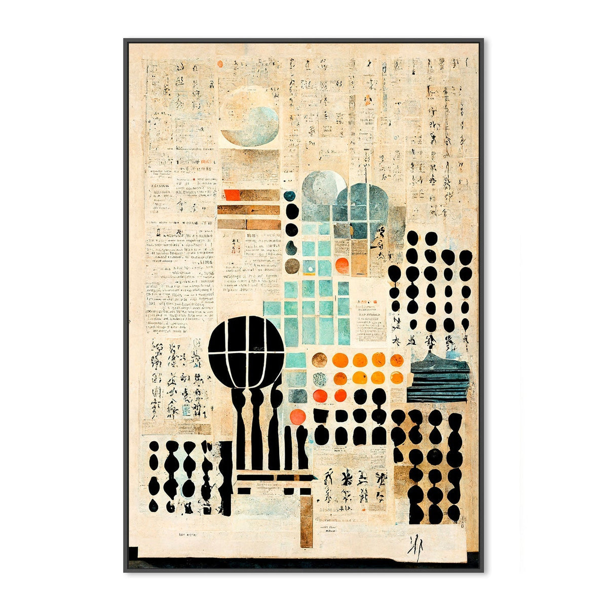 wall-art-print-canvas-poster-framed-The Formula , By Treechild-GIOIA-WALL-ART