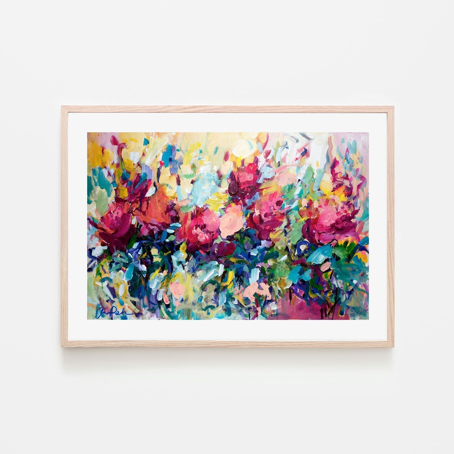 wall-art-print-canvas-poster-framed-The Garden at Naples , By Amira Rahim-GIOIA-WALL-ART