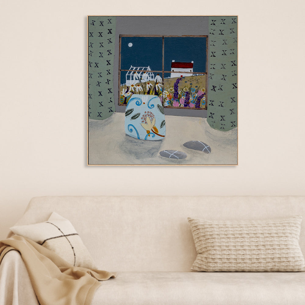 wall-art-print-canvas-poster-framed-The Head Gardners Retreat , By Louise O'hara-2