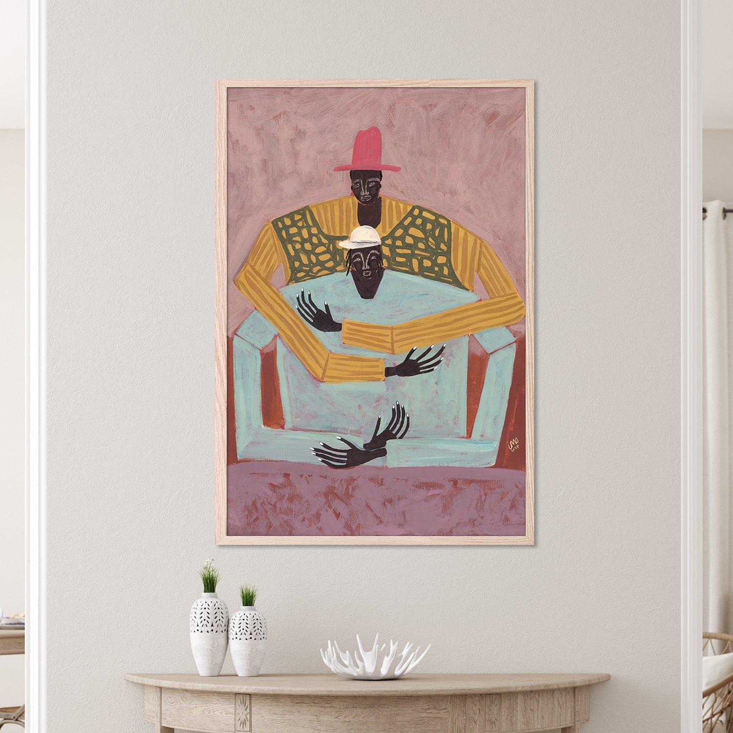 wall-art-print-canvas-poster-framed-The Hug-7
