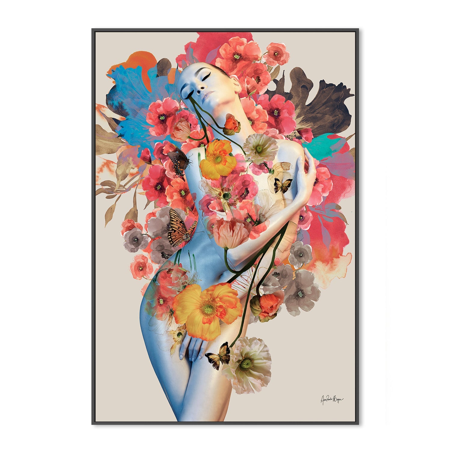 wall-art-print-canvas-poster-framed-the ivy-3