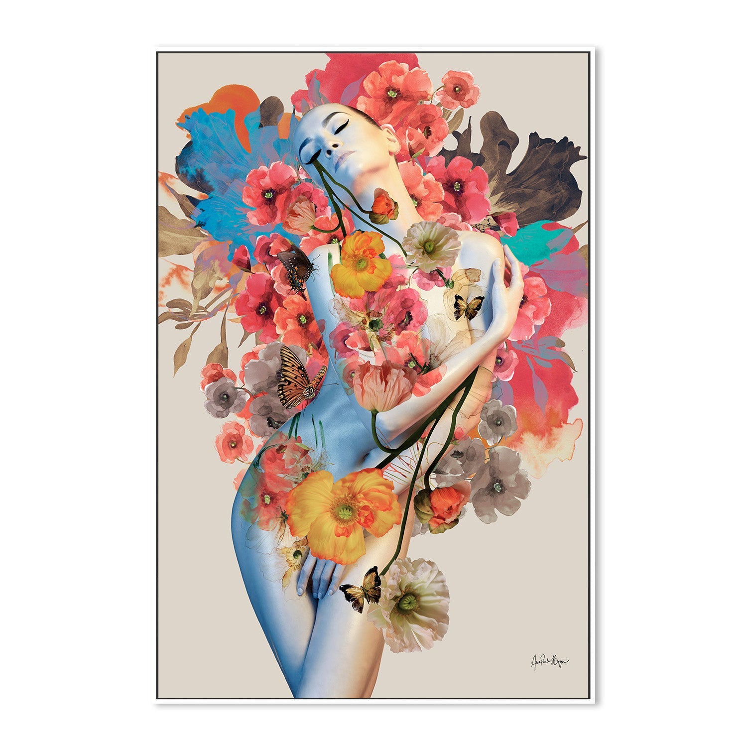 wall-art-print-canvas-poster-framed-the ivy-5
