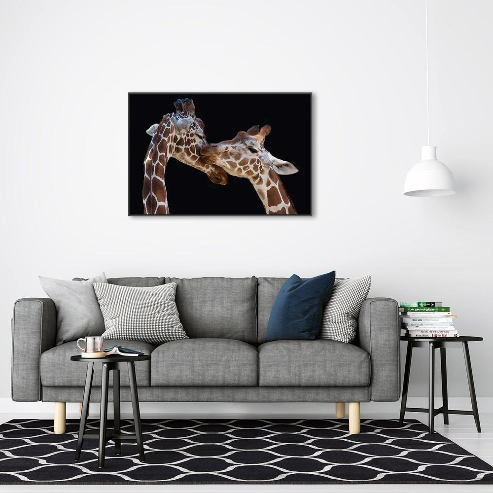 wall-art-print-canvas-poster-framed-The Kiss, By Manfred Foeger-by-Plus X Studio-Gioia Wall Art