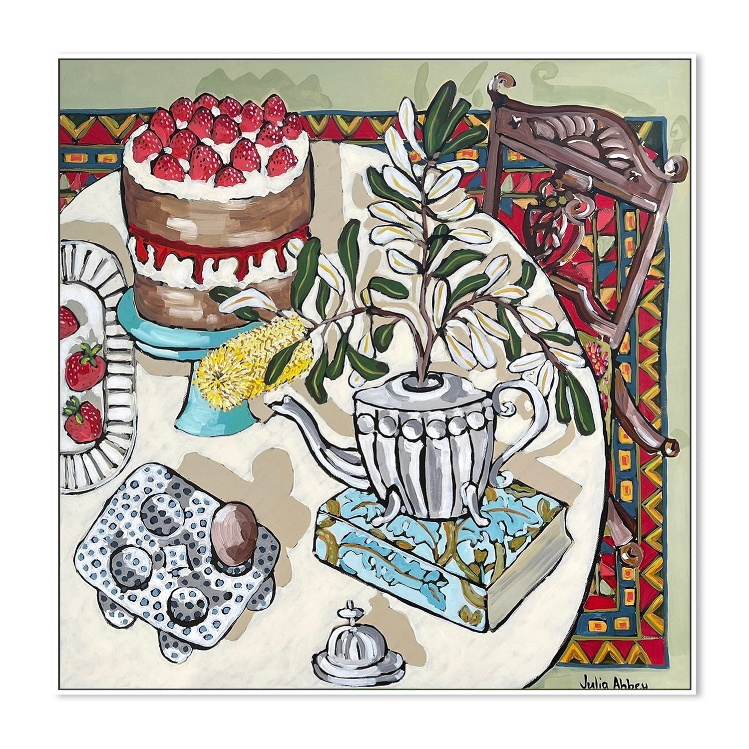 wall-art-print-canvas-poster-framed-The Last Egg , By Julia Abbey-5