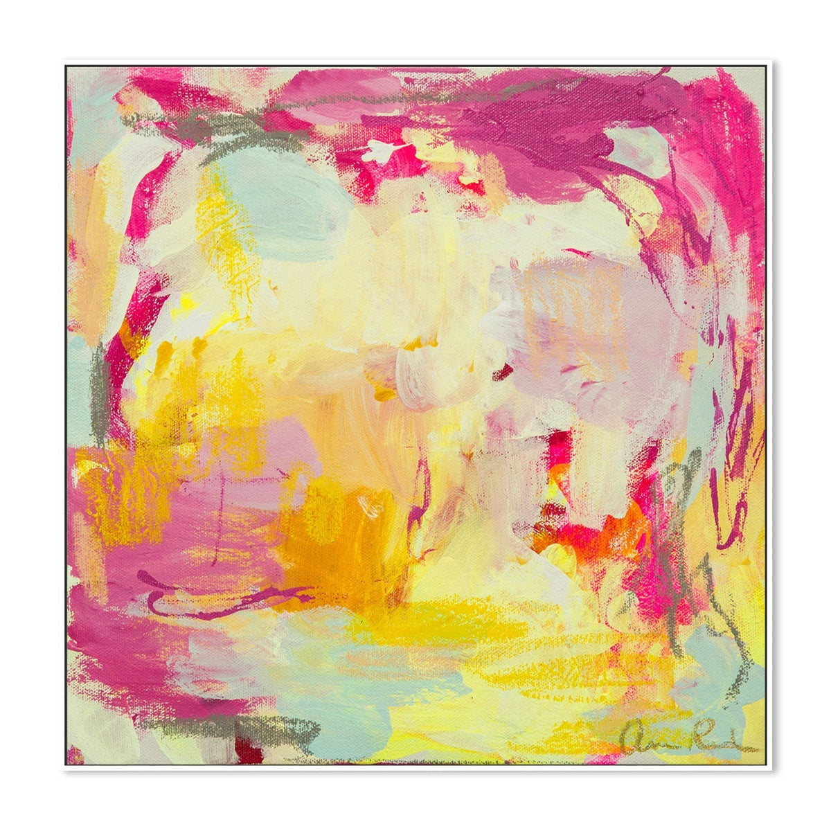 wall-art-print-canvas-poster-framed-The Love Club , By Amira Rahim-GIOIA-WALL-ART